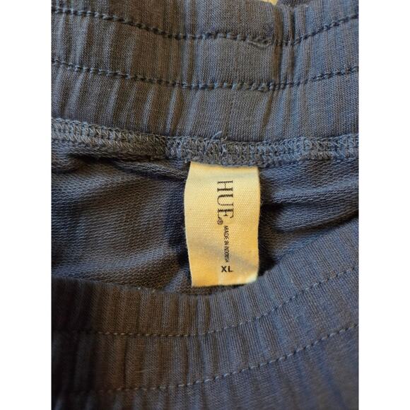 HUE Navy Blue Super soft pull on Joggers size XL - Picture 2 of 4